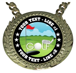 Personalized Golf Champion Champ Chain
