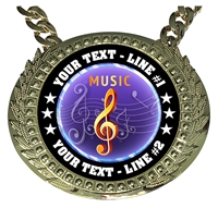 Personalized Music Champion Champ Chain