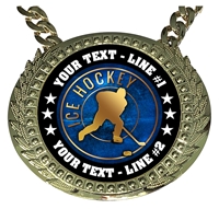 Personalized Hockey Champion Champ Chain