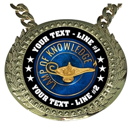 Personalized Scholastic Champion Champ Chain