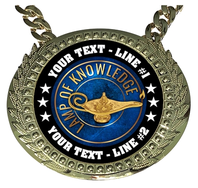 Personalized Scholastic Champion Champ Chain