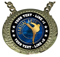 Personalized Martial Arts Champion Champ Chain