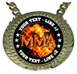 Personalized MMA Champion Champ Chain
