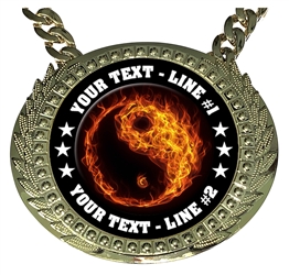 Personalized Martial Arts Champion Champ Chain