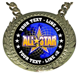 Personalized All Star Champion Champ Chain