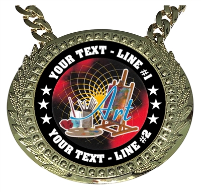 Personalized Art Champion Champ Chain