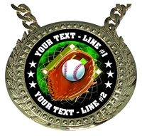 Personalized Baseball Champion Champ Chain