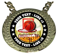 Personalized Basketball Champion Champ Chain
