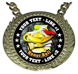 Personalized Honor Roll Champion Champ Chain