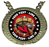 Personalized Chili Cook Off Champion Champ Chain