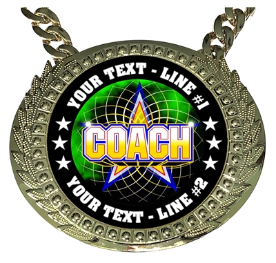 Personalized Coach Champion Champ Chain