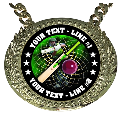 Personalized Cricket Champion Champ Chain