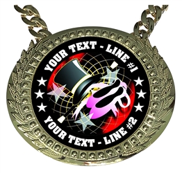 Personalized Dance Champion Champ Chain
