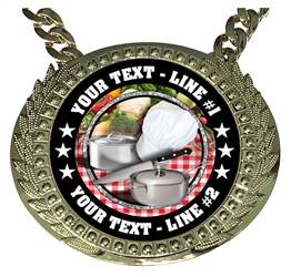 Personalized Cooking Chef Champion Champ Chain