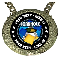 Personalized Cornhole Champion Champ Chain
