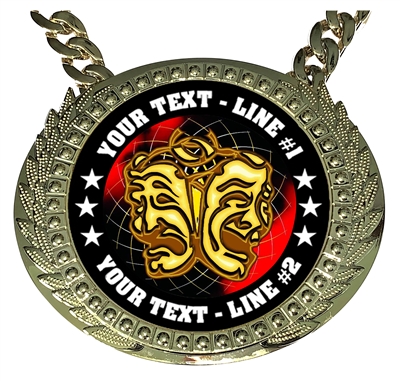 Personalized Drama Champion Champ Chain