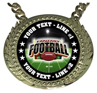 Personalized Fantasy Football Champion Champ Chain
