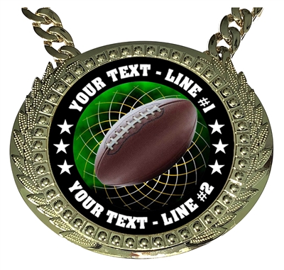 Personalized Football Champion Champ Chain