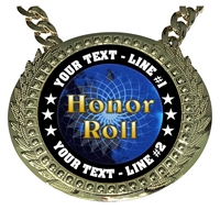 Personalized Honor Roll Champion Champ Chain