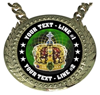 Personalized Prom King Champion Champ Chain