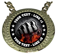 Personalized MMA Champion Champ Chain