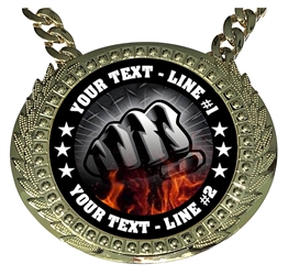 Personalized MMA Champion Champ Chain