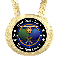 Personalized Pickleball Champion Champ Chain