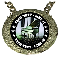 Personalized Piano Recital Champion Champ Chain