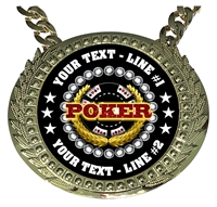 Personalized Poker Champion Champ Chain
