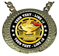 Personalized Principal Award Champion Champ Chain