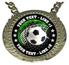 Personalized Soccer Champion Champ Chain