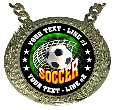 Personalized Soccer Champion Champ Chain