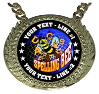 Personalized Spelling Bee Champion Champ Chain