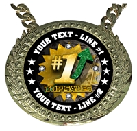Personalized Top Sales Champion Champ Chain