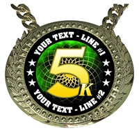 Personalized 5K Champion Champ Chain