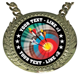 Personalized Archery Champion Champ Chain
