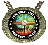 Personalized Tee Ball Champion Champ Chain