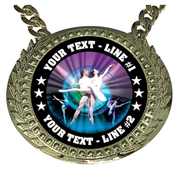 Personalized Ballet Champion Champ Chain
