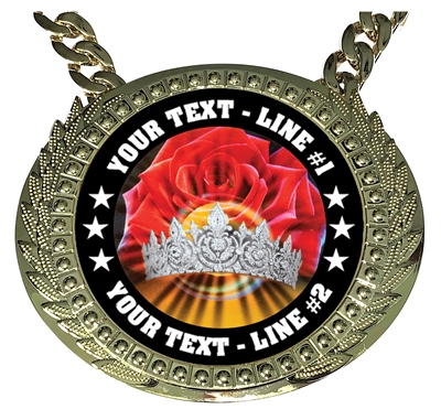 Personalized Home Coming Queen Champion Champ Chain