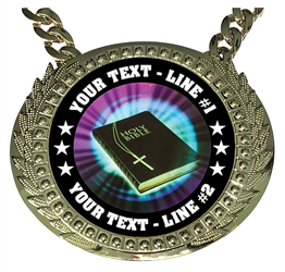 Personalized Holy Bible Champion Champ Chain