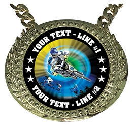 Personalized BMX Bike Champion Champ Chain