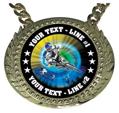 Personalized BMX Bike Champion Champ Chain