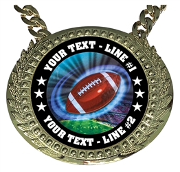 Personalized Football Champion Champ Chain