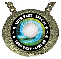 Personalized Golf Champion Champ Chain