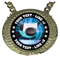 Personalized Ice Hockey Champion Champ Chain