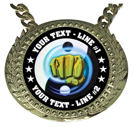 Personalized Martial Arts Champion Champ Chain