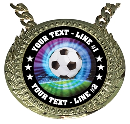 Personalized Soccer Champion Champ Chain