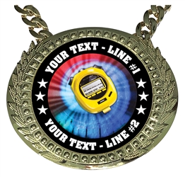 Personalized Swimming Champion Champ Chain
