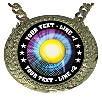 Personalized Tennis Champion Champ Chain