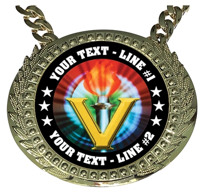 Personalized Victory Champion Champ Chain